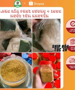 Bánh Tráng Rìa Dẻo Phơi Sương 500g + Muối Tôm Nhuyễn 100g - Chuẩn Vị Tây Ninh- Ăn Vặt Cực Mê