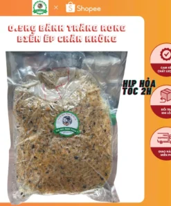 500g Bánh Tráng Rong Biển Hút Chân Không Gửi Đi Xa Tiện Lợi An Toàn Sạch Sẽ