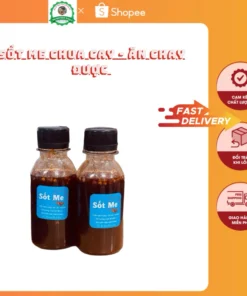 Sốt Me Chua Cay Chấm Bánh Tráng Chai 150g