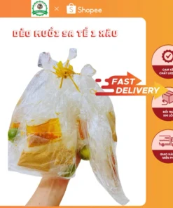 Bánh tráng dẻo muối sate - 1 xâu