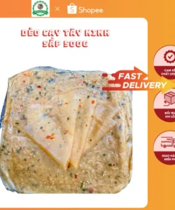 Bánh Tráng Dẻo Ớt Cay Tây Ninh 500g – Mềm Dẻo, Cay Nồng, Càng Ăn Càng Ghiền