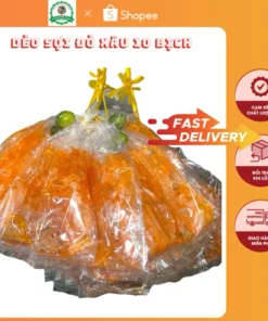 10 Bịch Dẻo Sợi Trộn Tắc Muối Tôm