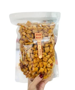 500g Tóp Mỡ Da Giòn Rim Mắm Tỏi Ớt Đặc Sản Tây Ninh